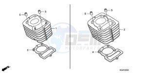 CRF100F9 Europe Direct - (ED / CMF) drawing CYLINDER