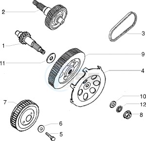 Zip electric 0 drawing Hub gears