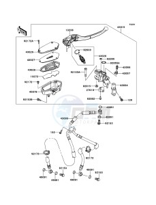 Z1000 ZR1000DDF FR GB XX (EU ME A(FRICA) drawing Front Master Cylinder