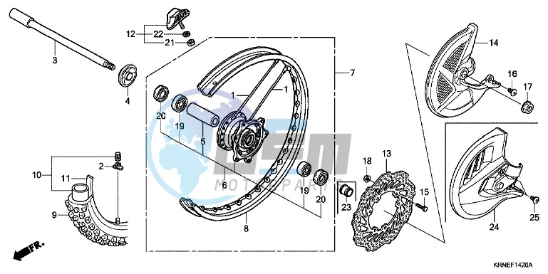 FRONT WHEEL