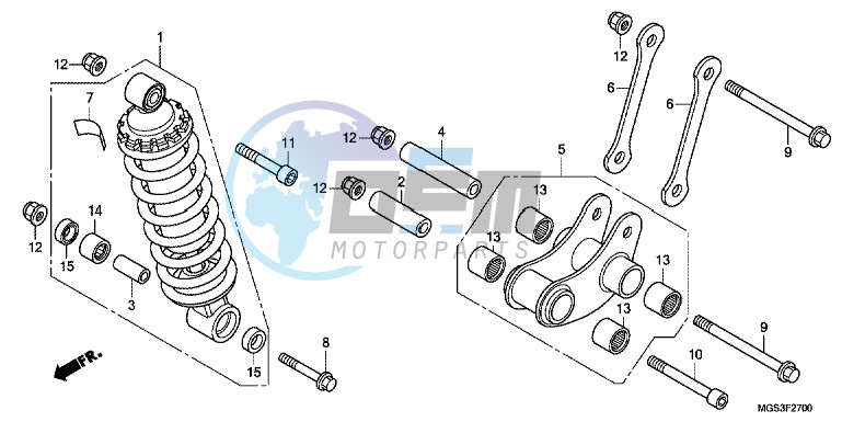 REAR CUSHION