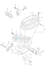 DF 9.9 drawing Driveshaft Housing