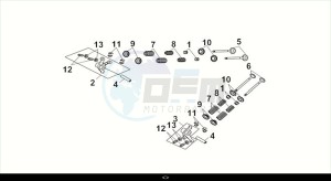 MAXSYM 400I (LZ40W1Z1-EU) (M2) drawing IN.VALVE-EX.VALVE