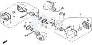 CBR900RR drawing WINKER (1)