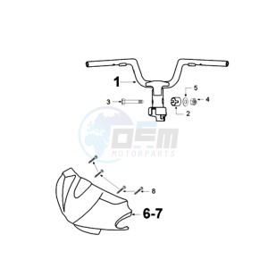 VIVA C drawing HANDLEBAR