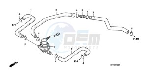 CB13009 BR / MME - (BR / MME) drawing AIR INJECTION CONTROL VALVE