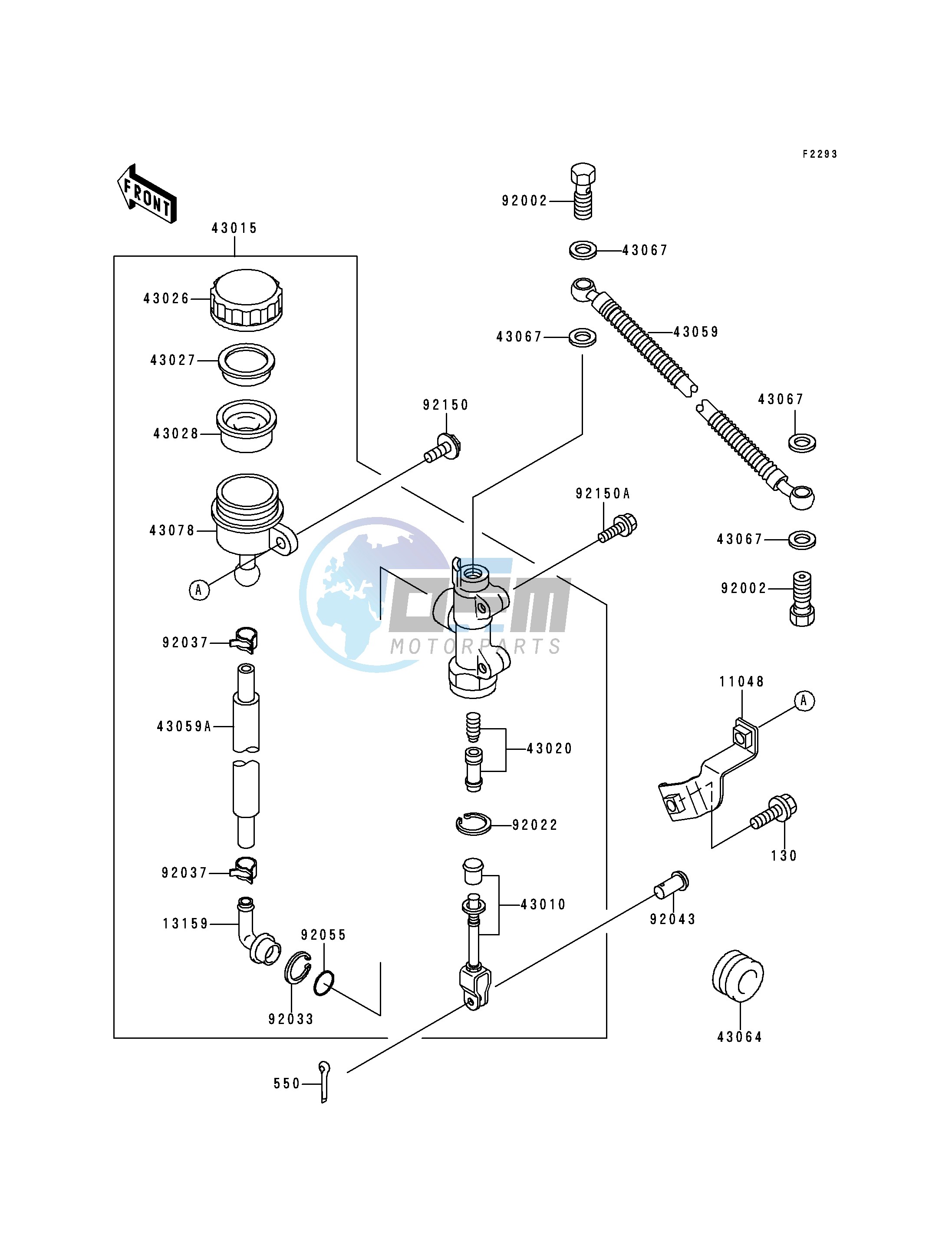 REAR MASTER CYLINDER