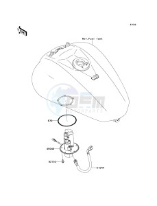 VN 2000 D [VULCAN 2000 LIMITED] (6F) D6F drawing FUEL PUMP