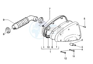 Runner VX-VXR 125-180 125 drawing Air Cleaner