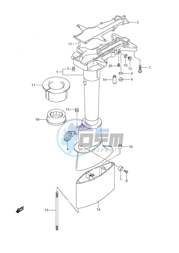 Drive Shaft Housing