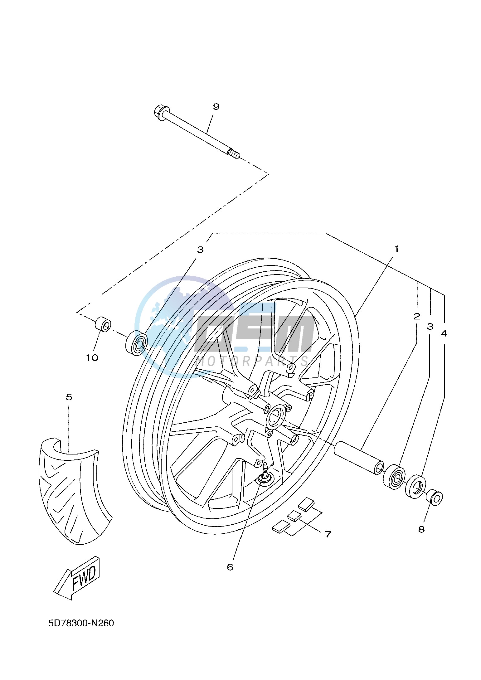 FRONT WHEEL