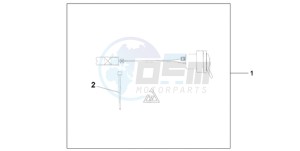 XL1000V9 Europe Direct - (ED) drawing 12V DC SOCKET