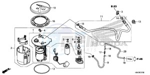 TRX500FM2E TRX500FM2 U drawing FUEL PUMP