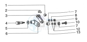 FL2 50 drawing Front brake lever