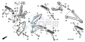 CBR1000RA9 France - (F / ABS CMF) drawing STEP