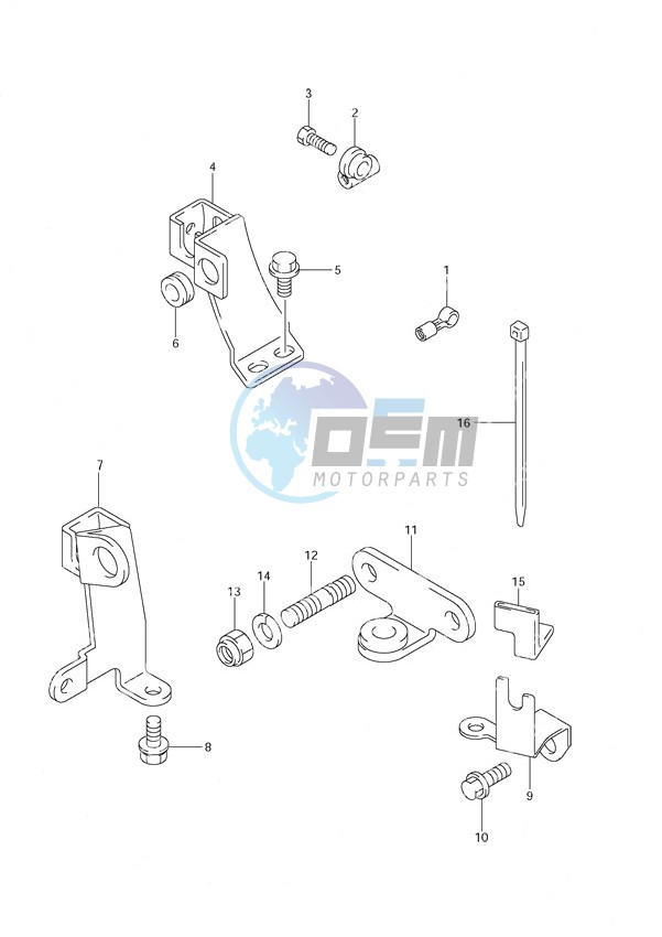 Remocon Cable Holder - w/Remote Control