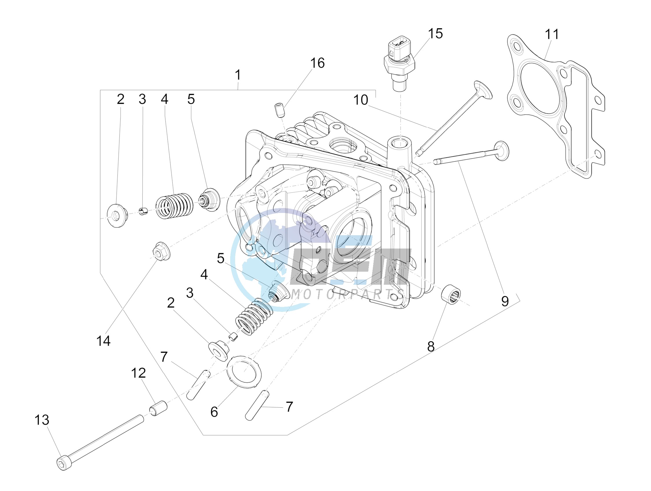 Head unit - Valve