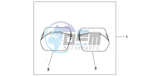 PANNIER INNER BAG SET