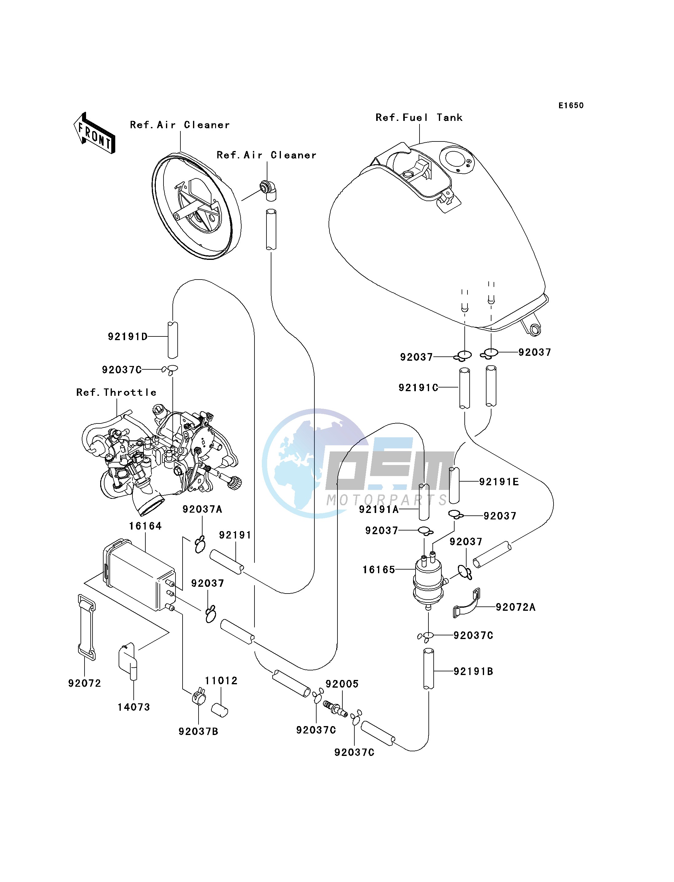 FUEL EVAPORATIVE SYSTEM