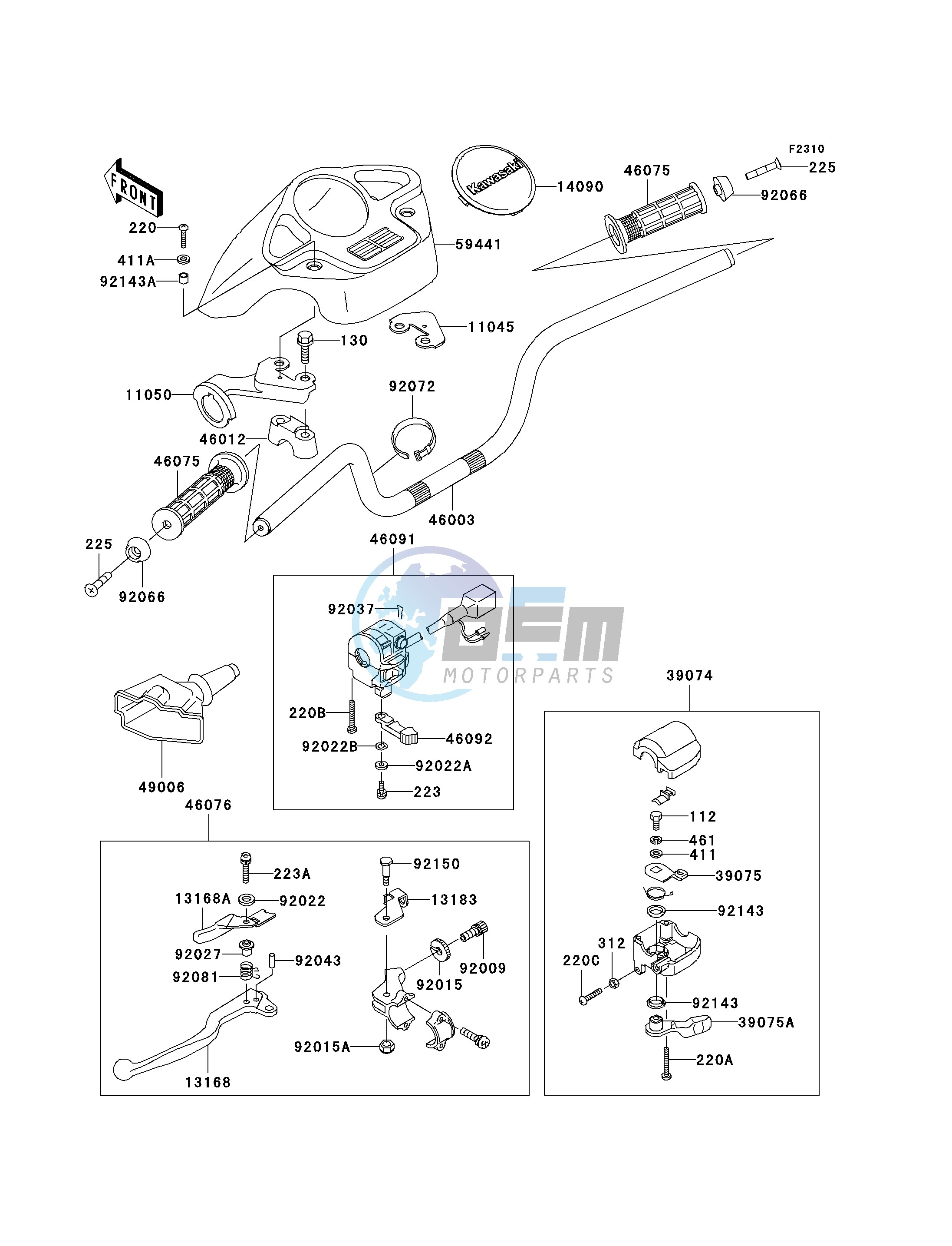 HANDLEBAR -- B1- -