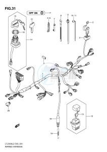 LT-Z400 (E33) drawing WIRING HARNESS