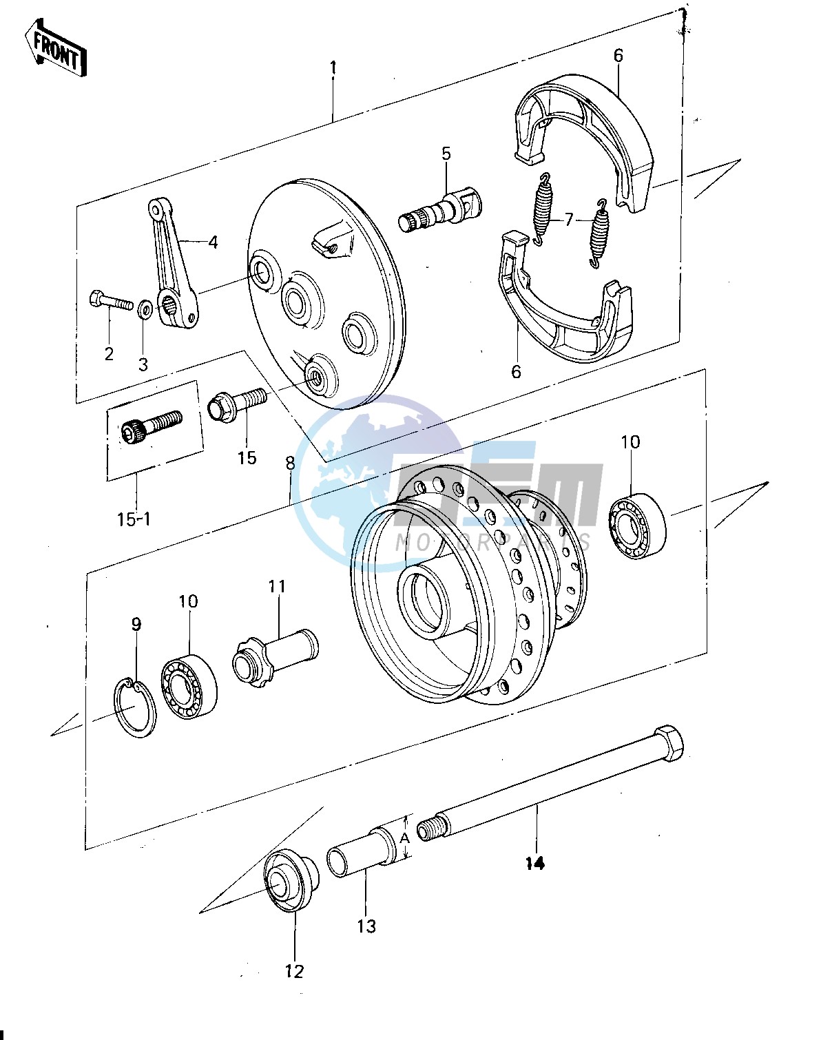 FRONT HUB_BRAKE -- 78-79- -