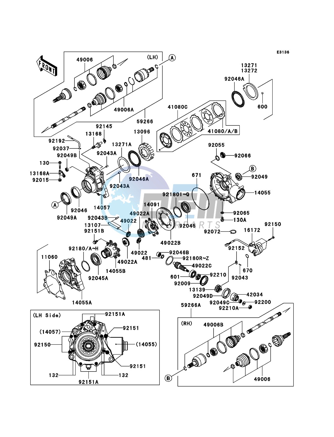 Drive Shaft-Front