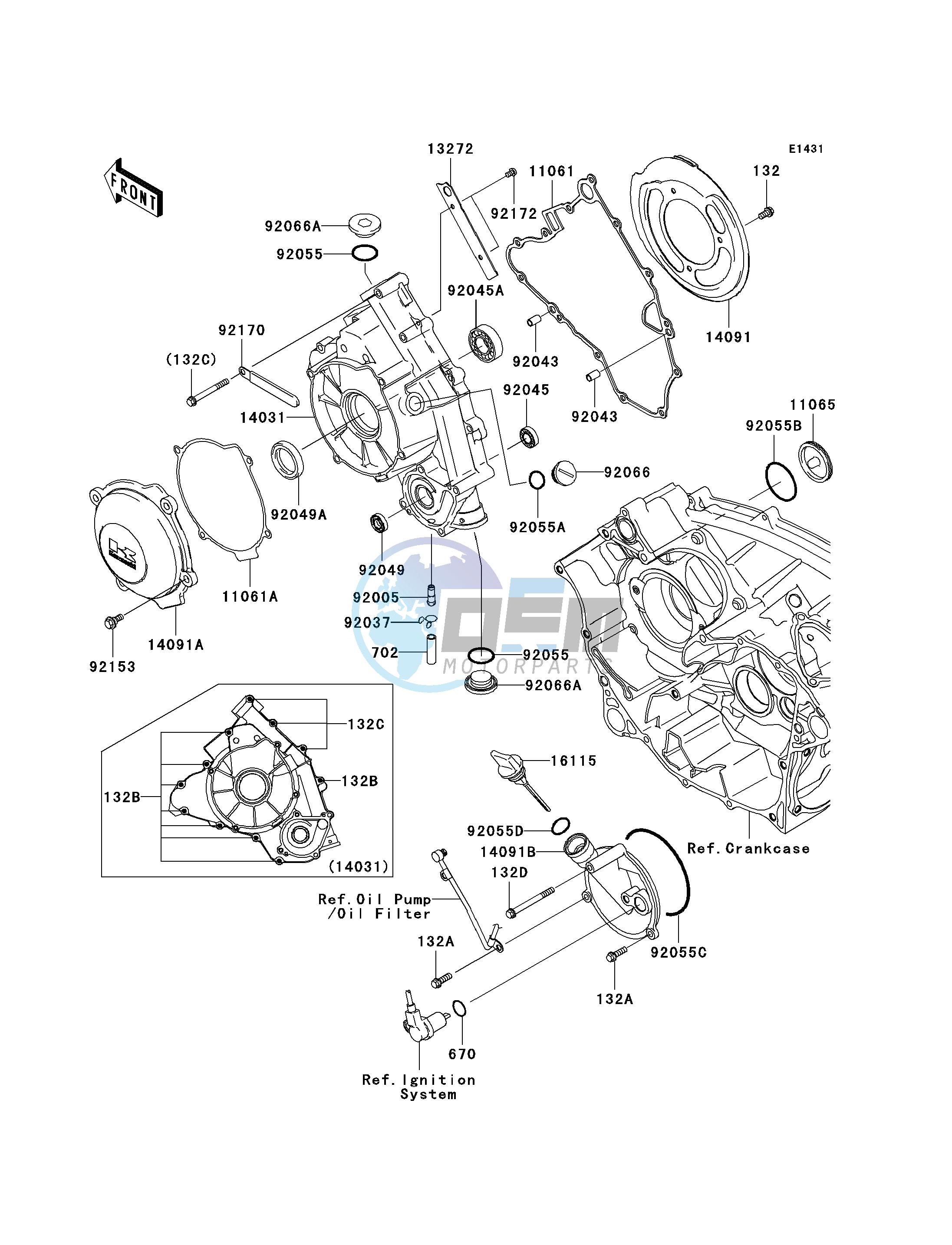 ENGINE COVER-- S- -