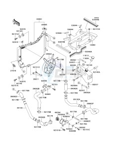 ZX 900 C [NINJA ZX-9R] (C1-C2) [NINJA ZX-9R] drawing RADIATOR