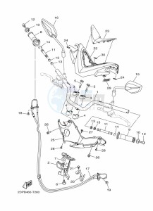 LTS125-C D'ELIGHT (B3Y1) drawing FRONT BRAKE CALIPER