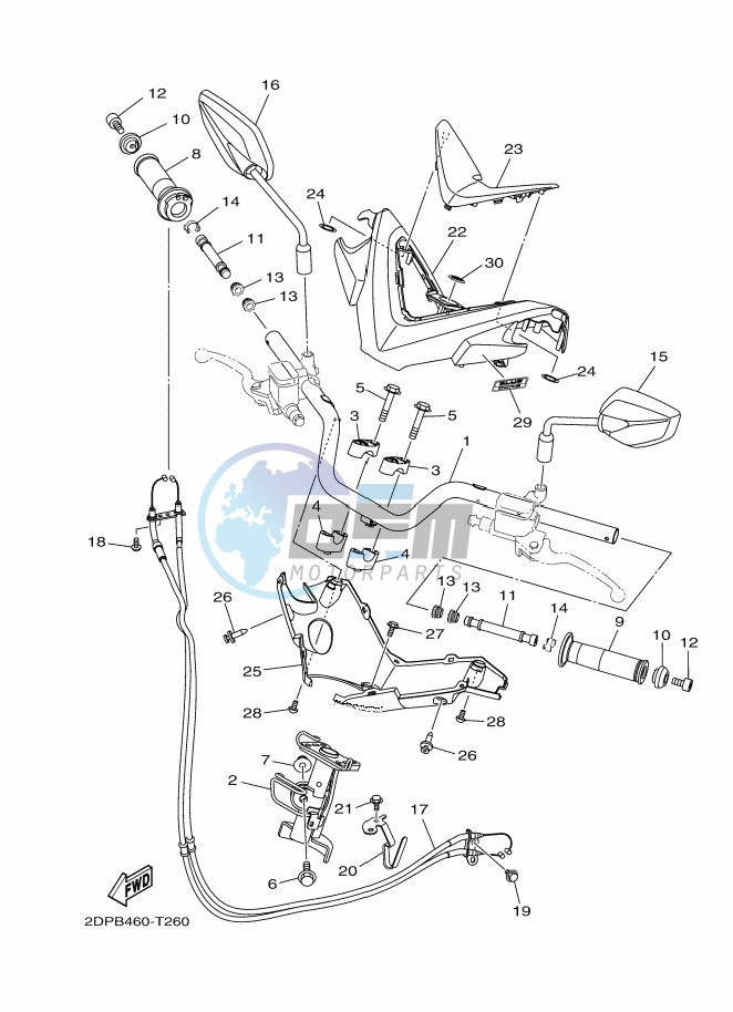 FRONT BRAKE CALIPER