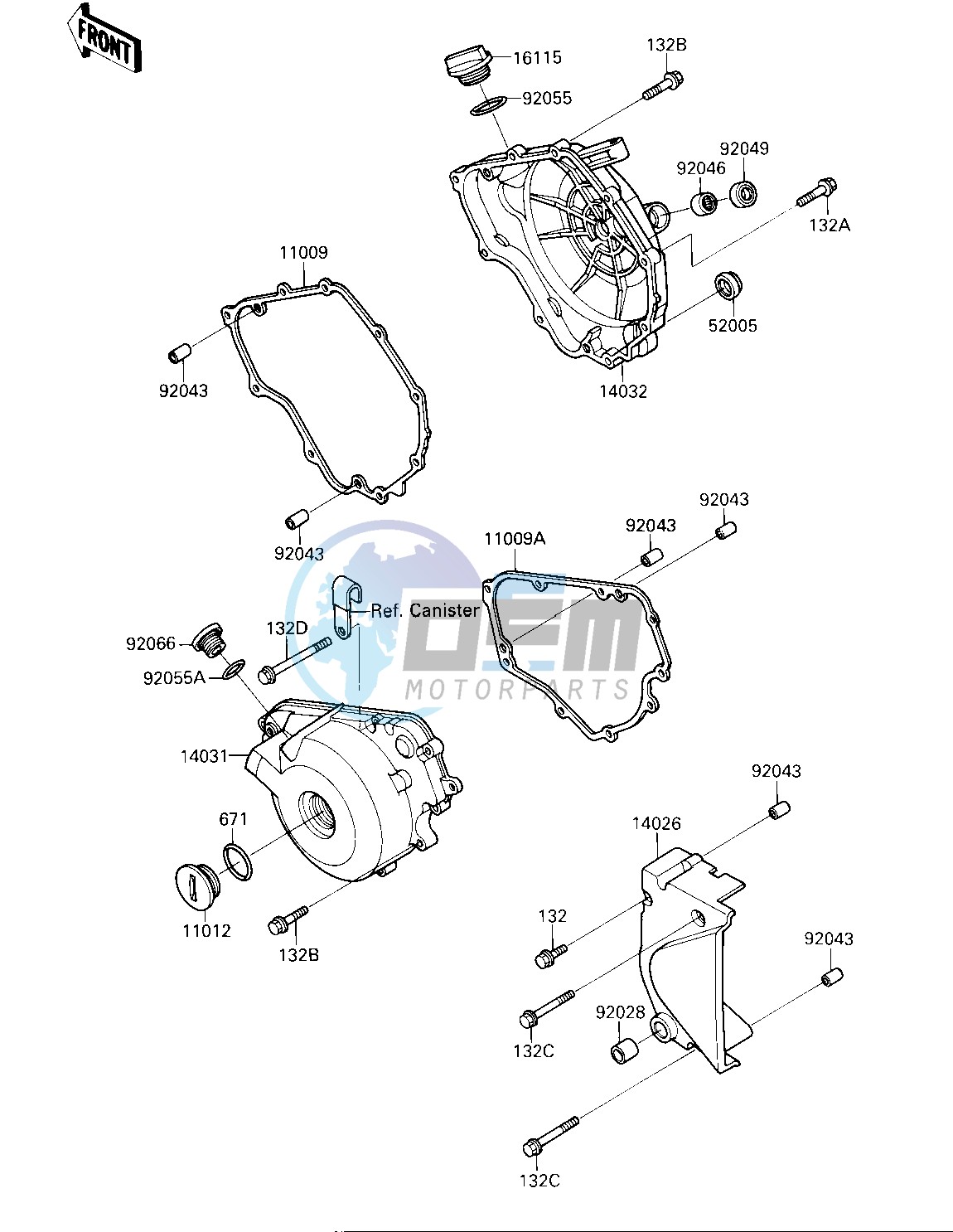 ENGINE COVER-- S- -