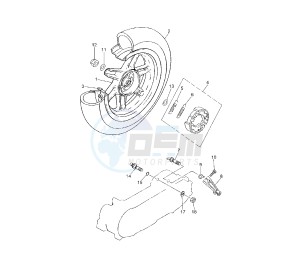 CS JOG R 50 drawing REAR WHEEL