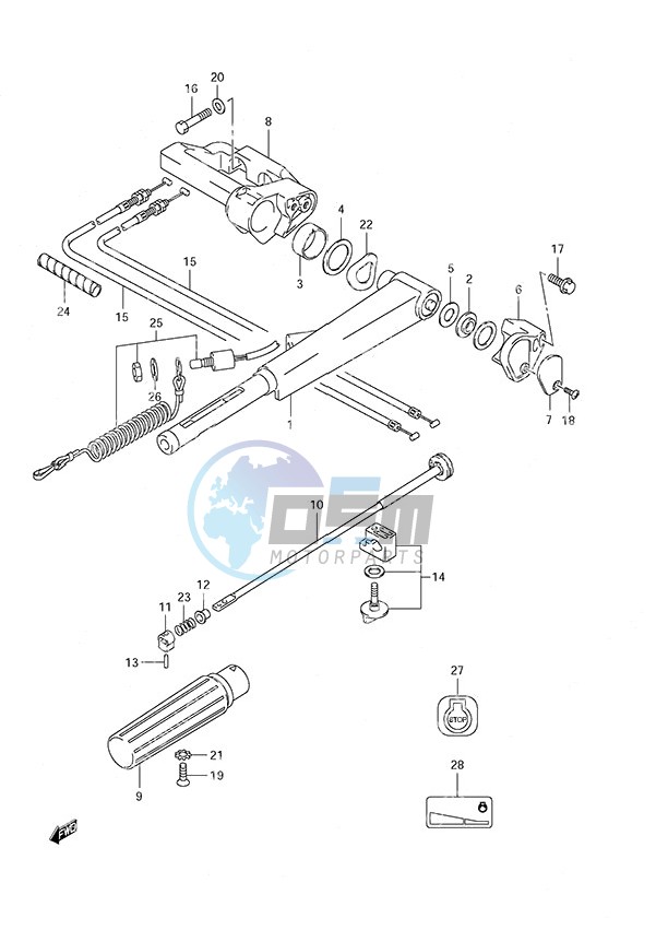 Tiller Handle