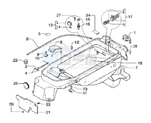 X9 125 SL drawing Case - Helmet