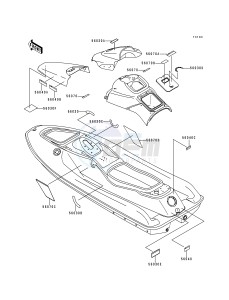 JT 900 A [900 STX] (A1-A2) [900 STX] drawing LABELS