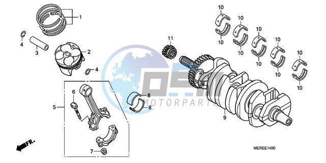 CRANKSHAFT/PISTON