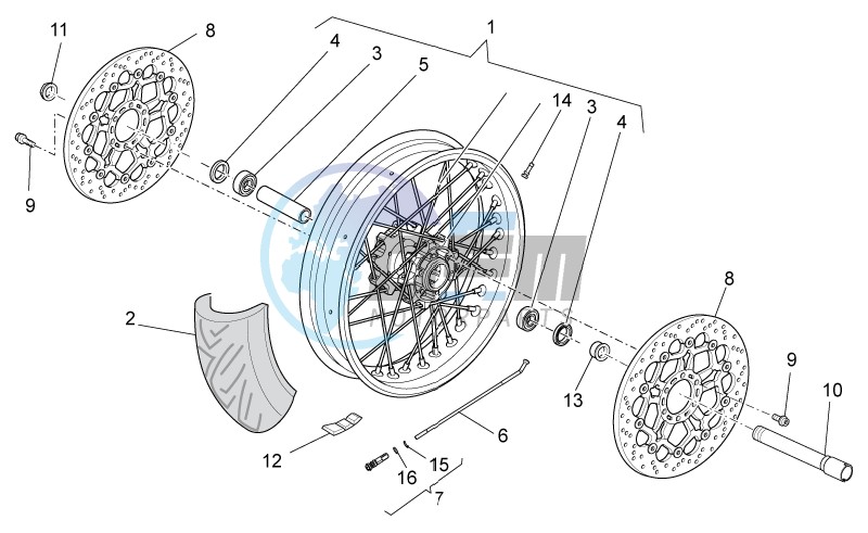 SE Front wheel