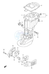 DF 9.9B drawing Drive Shaft Housing