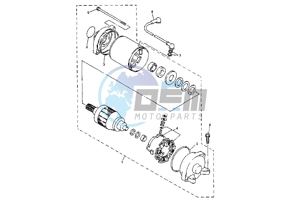 STARTING MOTOR