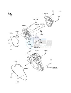 VN 2000 F [VULCAN 2000 CLASSIC LT] (6F-7F) F7F drawing CAM COVER-- S- -