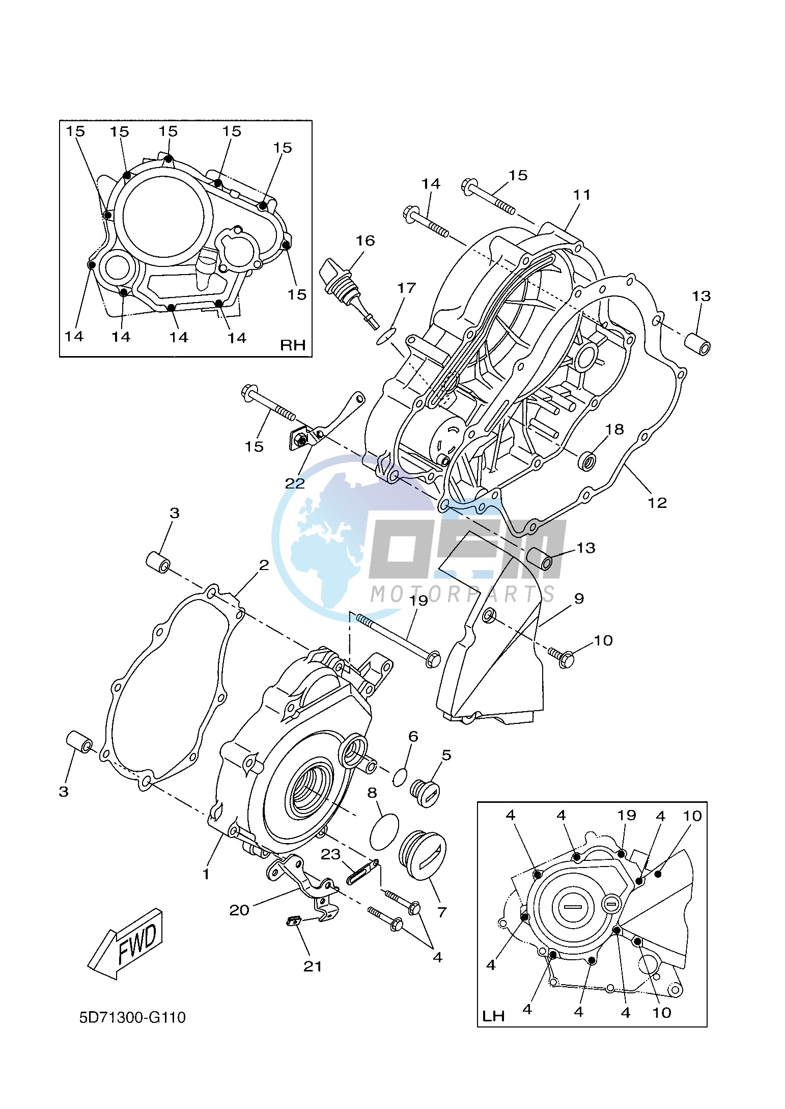 CRANKCASE COVER 1