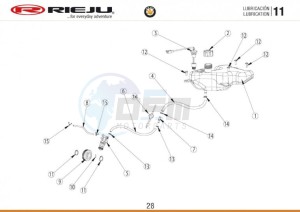 BYE-BIKE-25-KM-H-EURO4-HOLLAND-CARGO-RED drawing LUBRICATION