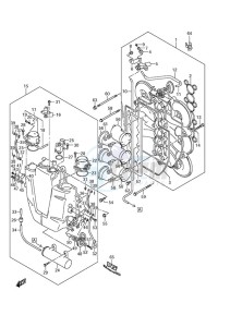 DF 225 drawing Throttle Body