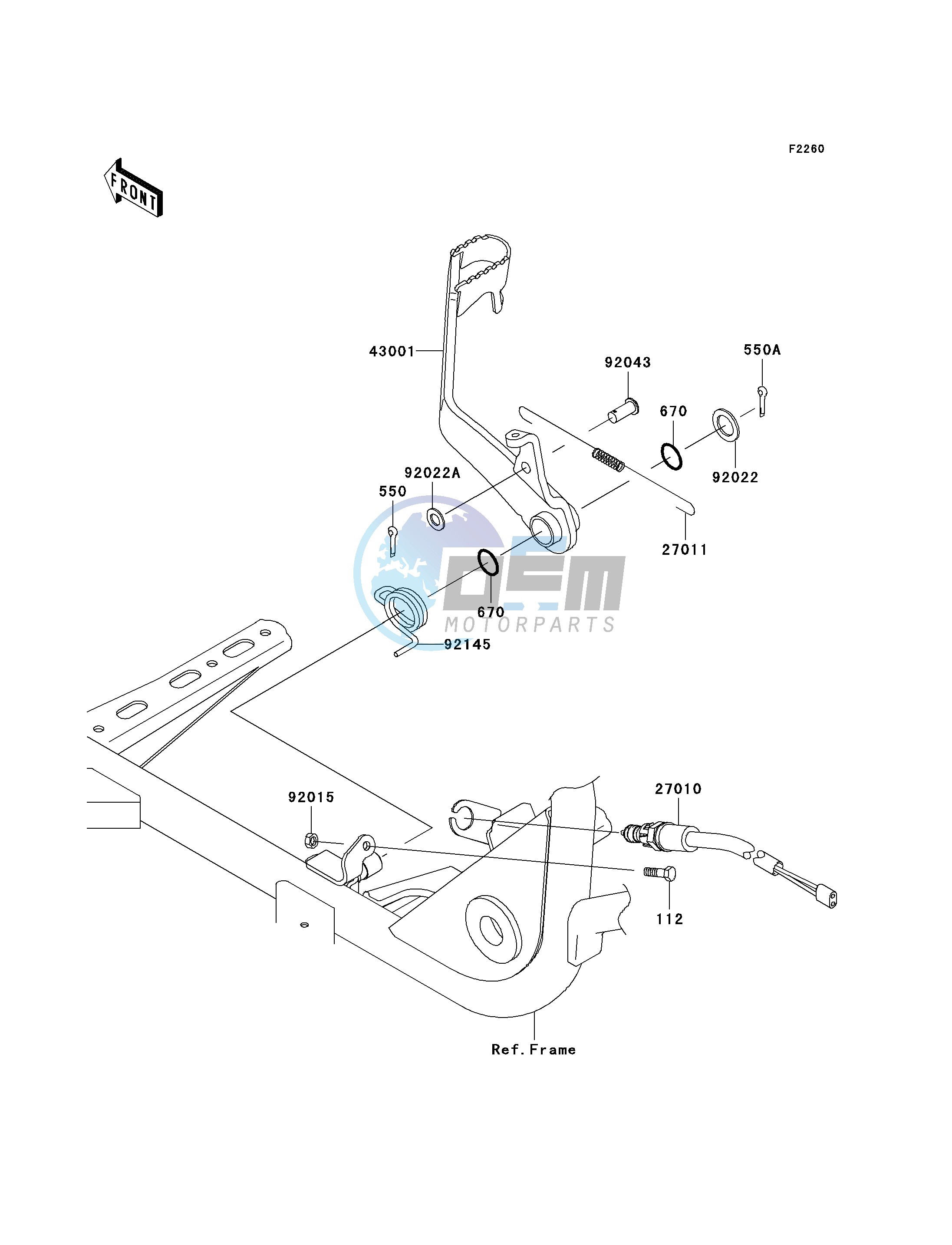 BRAKE PEDAL