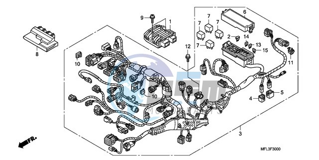 WIRE HARNESS (CBR1000RR)