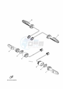 YZF320-A YZF-R3 (B2X9) drawing FLASHER LIGHT