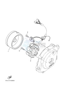 FZ8-S FZ8 FAZER 800 (4P2K 4P2L 4P2M) drawing GENERATOR