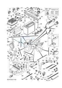 YFM700FWBD KODIAK 700 EPS (BGFW) drawing ELECTRICAL 1