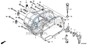 AFS110CSFF CB1000R 2ED - (2ED) drawing RIGHT CRANKCASE COVER